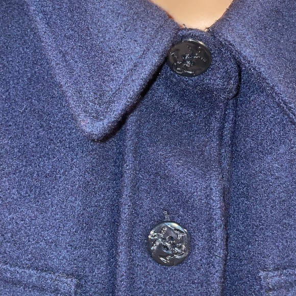 🥶❄️🇺🇸⚓️Fidelity Military inspired wool Button Down Long Sleeve shirt. - Picture 3 of 6